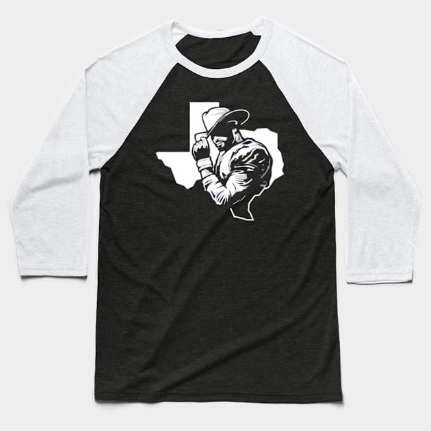 Dak Prescott Lone Star Qb Baseball T-Shirt by Sink-Lux